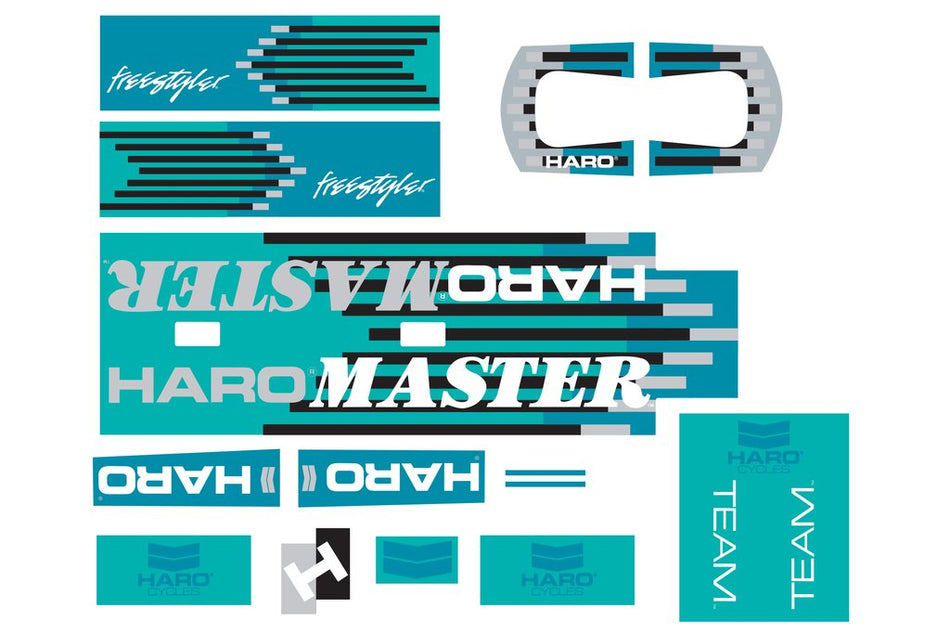 Haro 1988 Master replacement decals £29.99