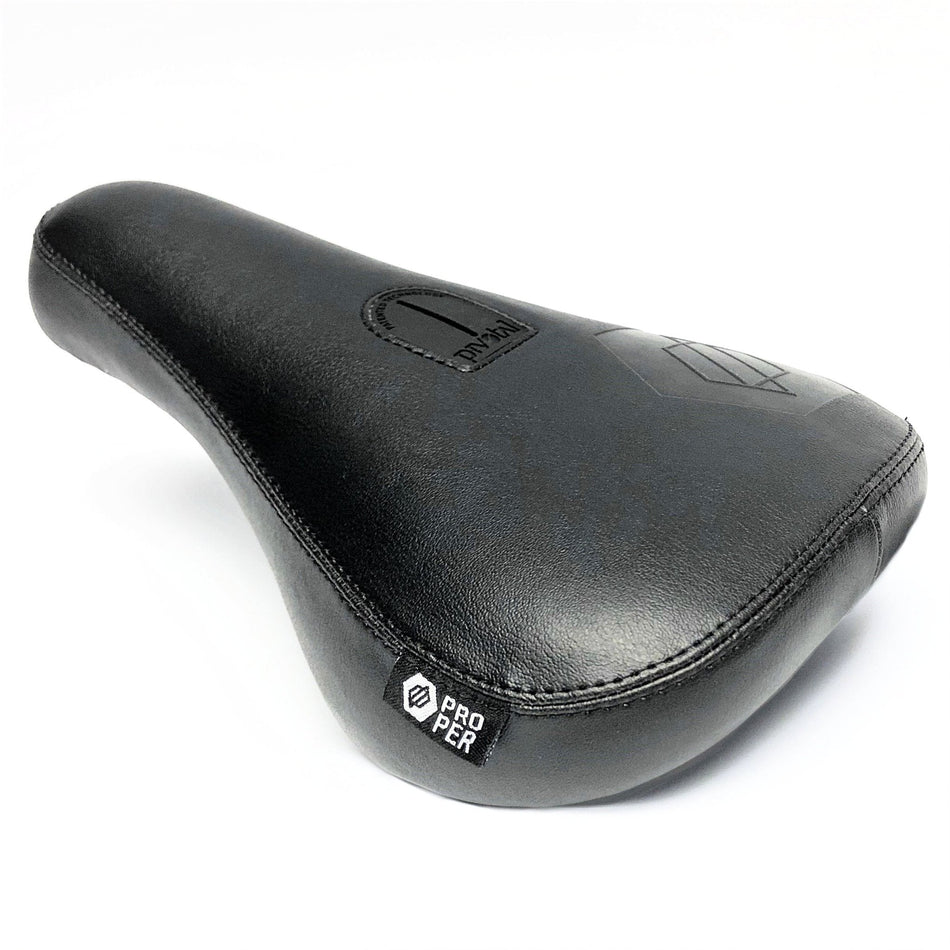 Proper Faux seat in black