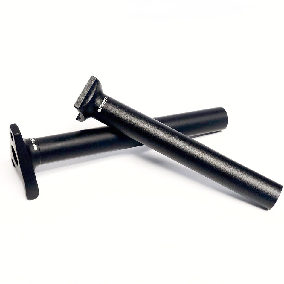 PROPER PIVOTAL SEAT POST 200mm- BLACK