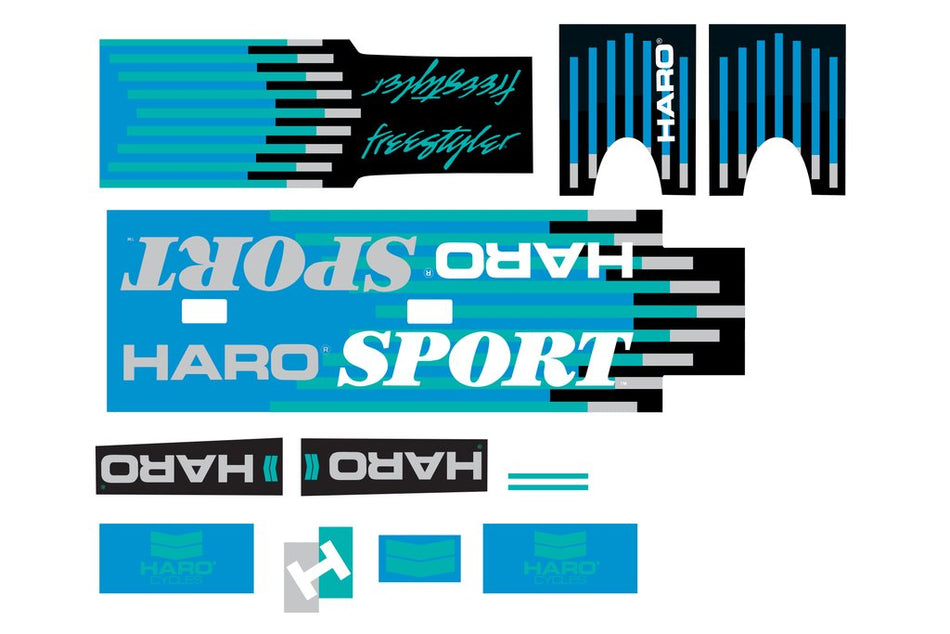 Haro 1988 Sport replacement decals £29.99