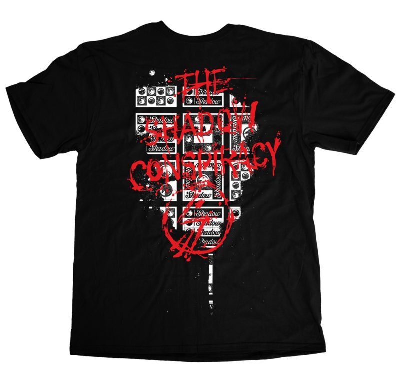 Shadow Back Against The Wall T-Shirt - Black