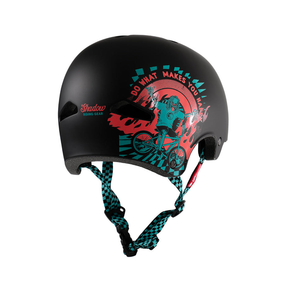Shadow Big Boy V2 FeatherWeight In-Mold Helmet - Matt Black