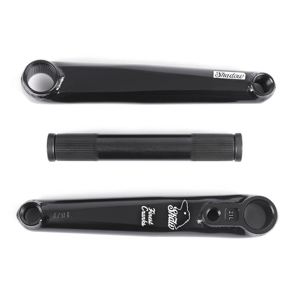 Shadow Finest 22mm Cranks - Black