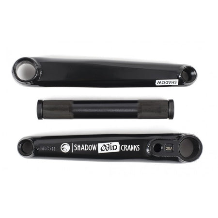 Shadow Odin 22mm Cranks - Black
