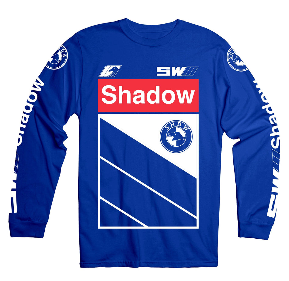 Shadow DTM L/S T-Shirt - Royal Blue