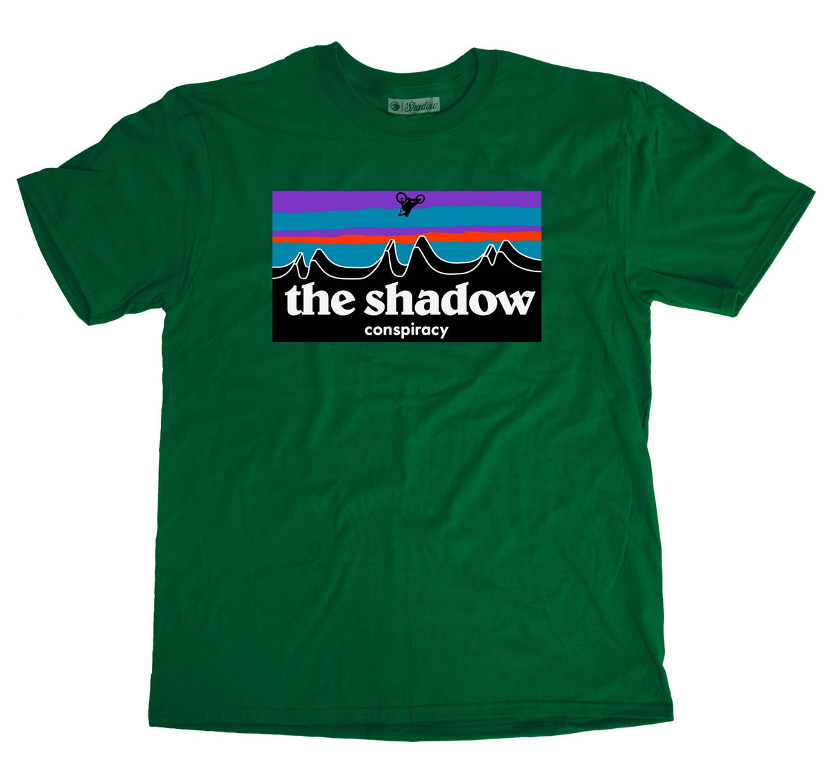 Shadow Out There T-Shirt - Kelly Green