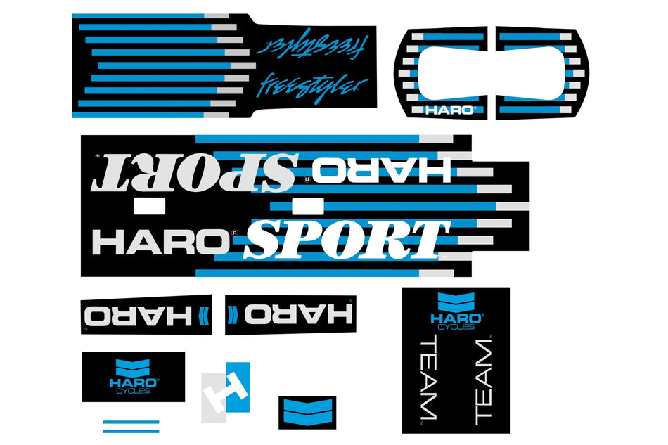 Haro 1988 Master replacement decals