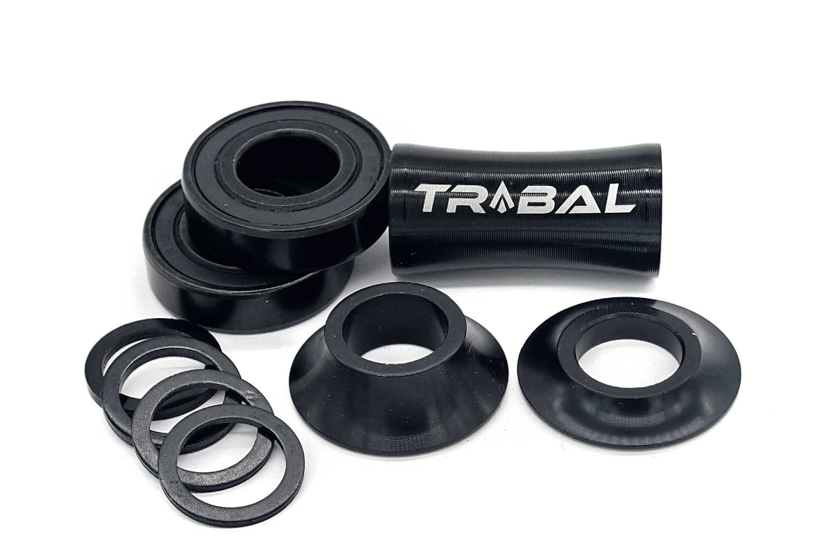 Tribal BMX Tribal Mid Bottom Bracket - Black 19mm