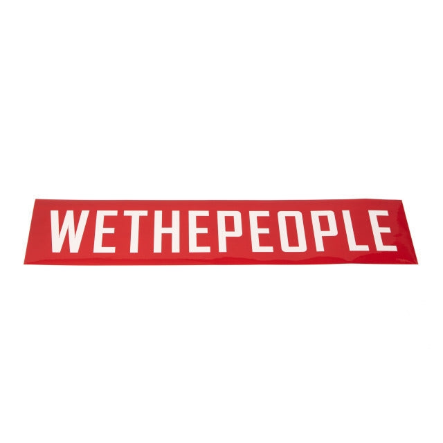 WETHEPEOPLE Ramp Sticker Set