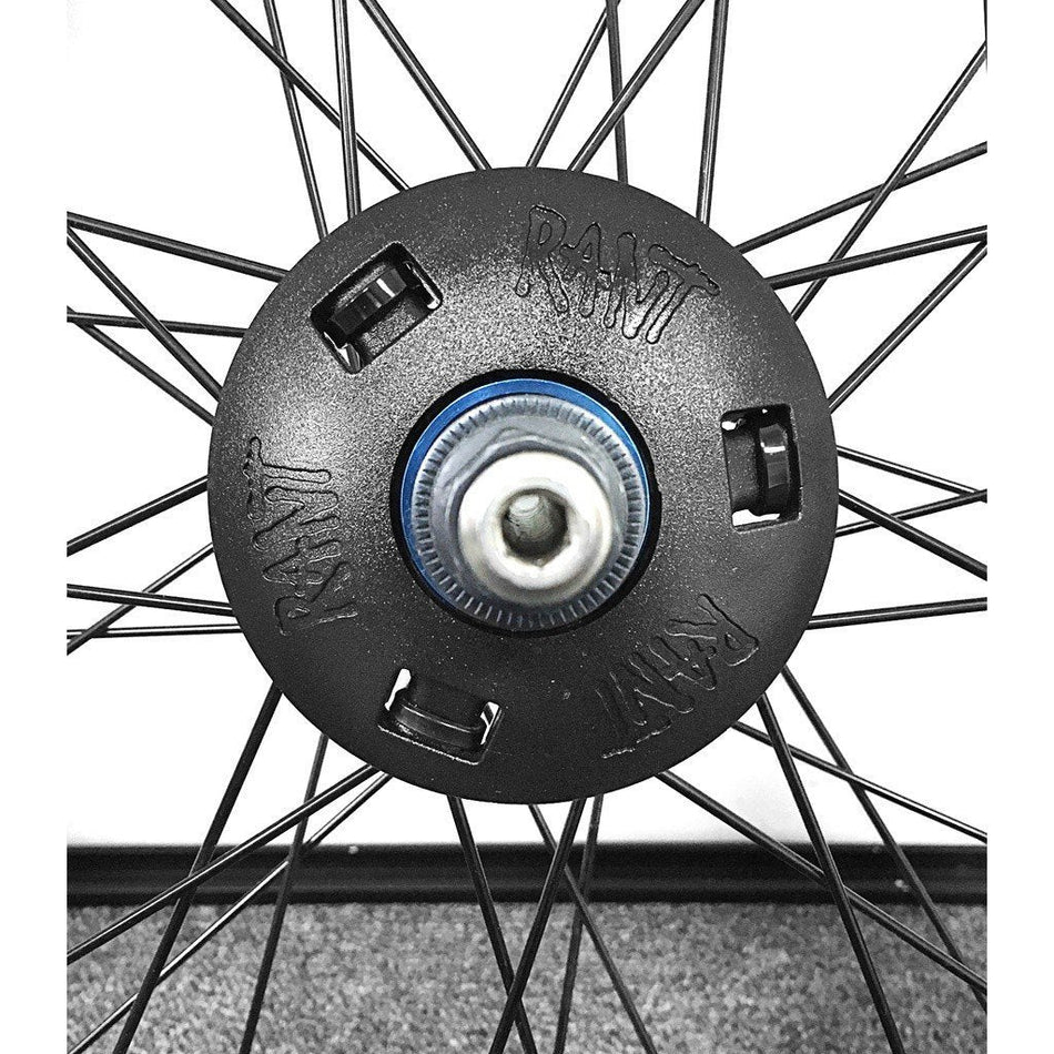 Rant Strap On Front Hub Guard - Black