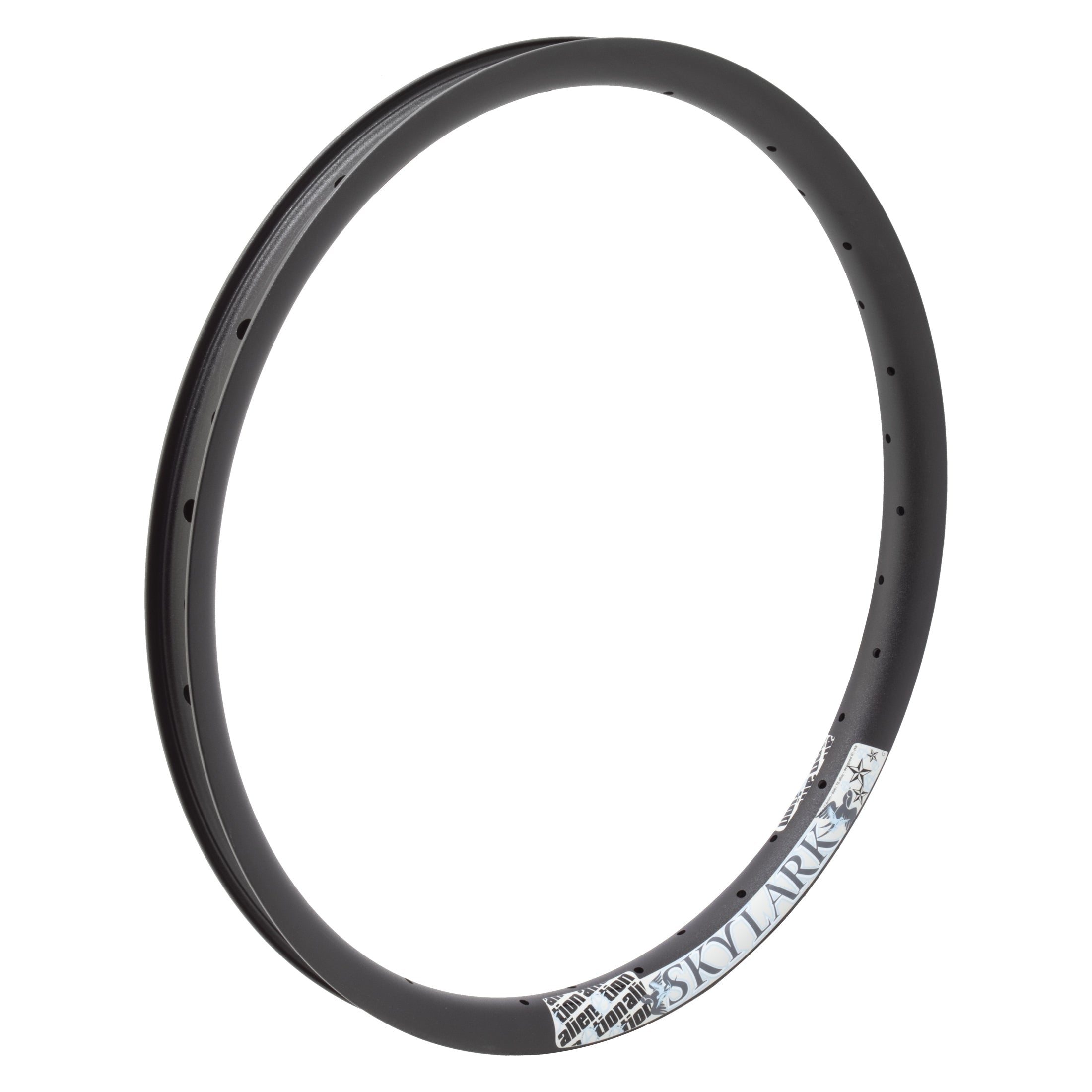 Alienation Skylark BMX Rim - Matt Black 36 Hole
