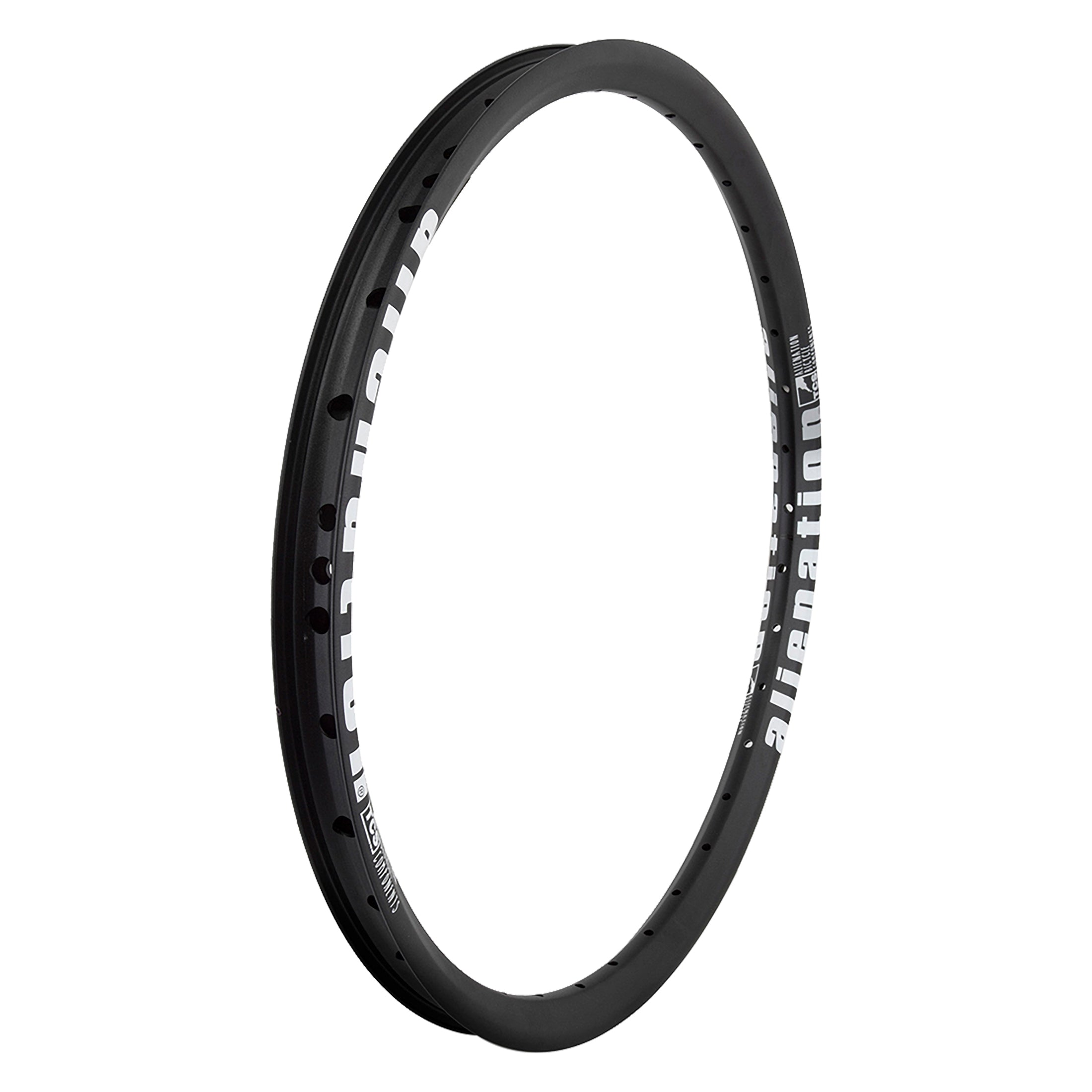 Alienation Mischief TCS Rim - Matt Black 36 Hole