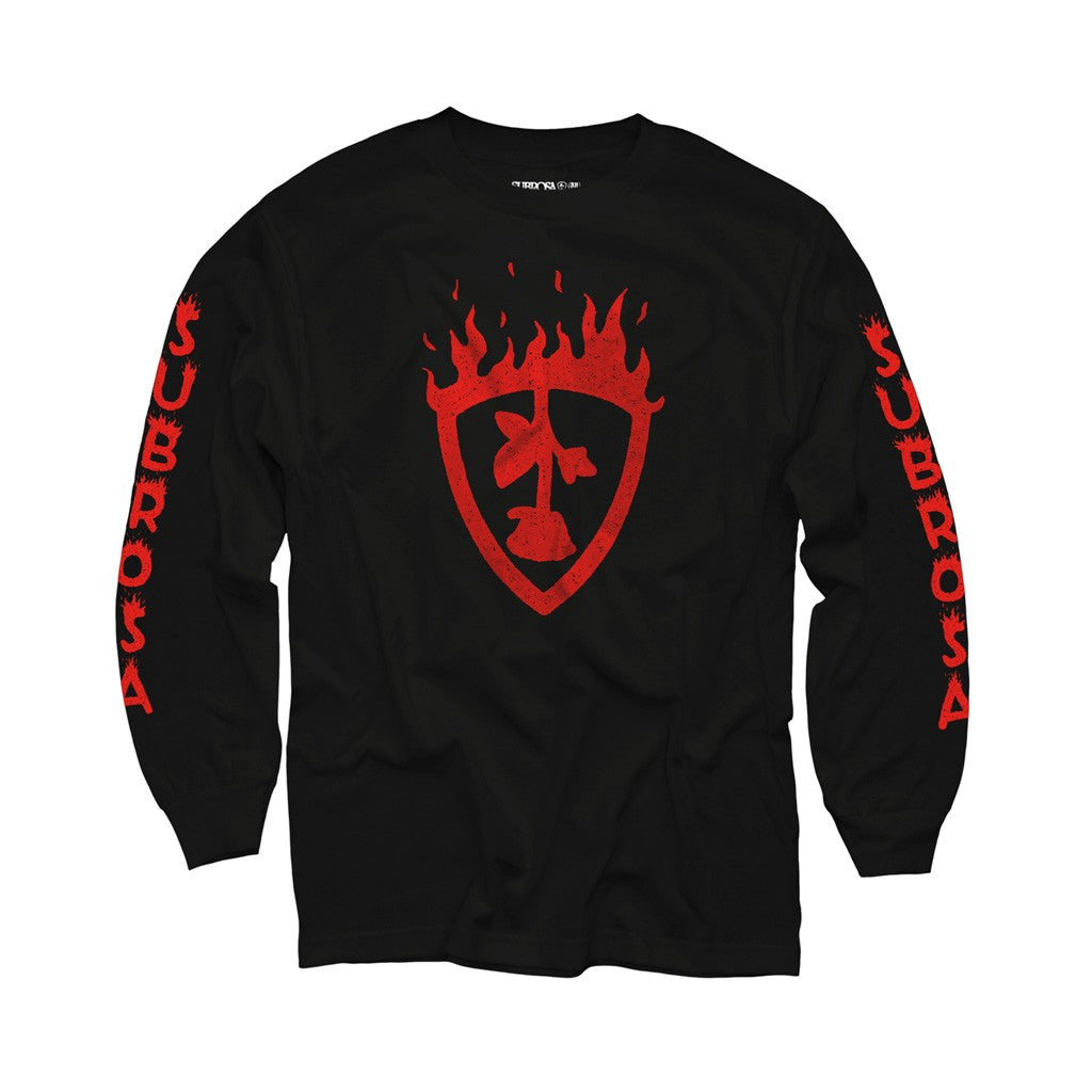 Subrosa Fuego L/S T-Shirt - Black