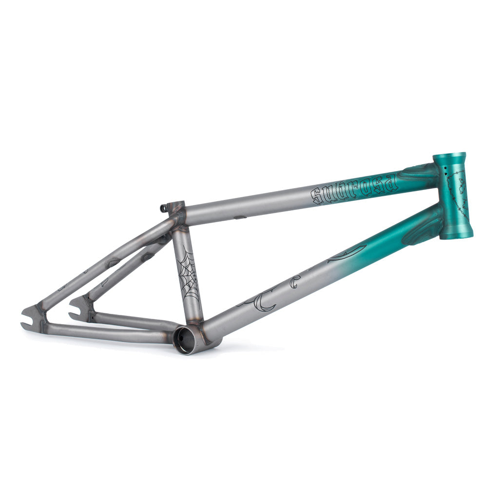 Subrosa Young Rose 18" Frame - Trans Teal Fade 18"