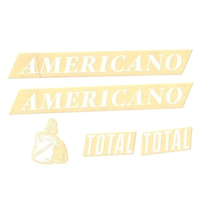 TOTAL BMX Americano Frame Decals