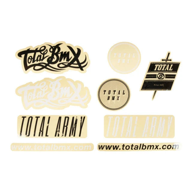 TOTAL BMX Sticker Pack Mixed
