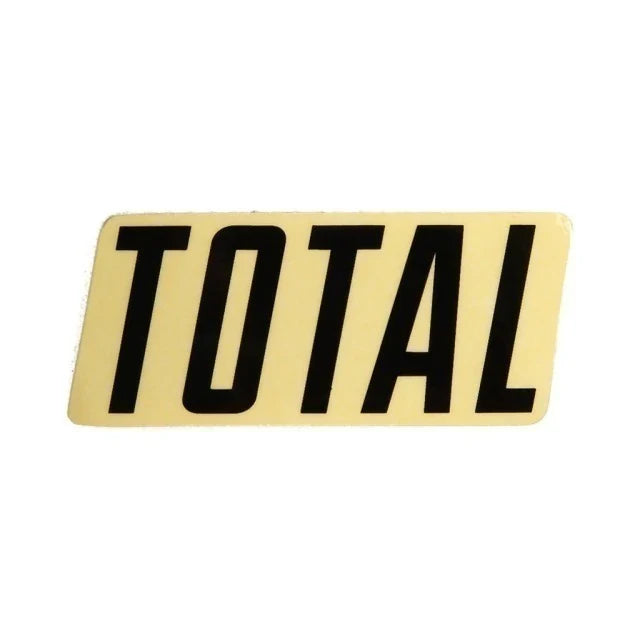 TOTAL BMX New Style Logo Sticker