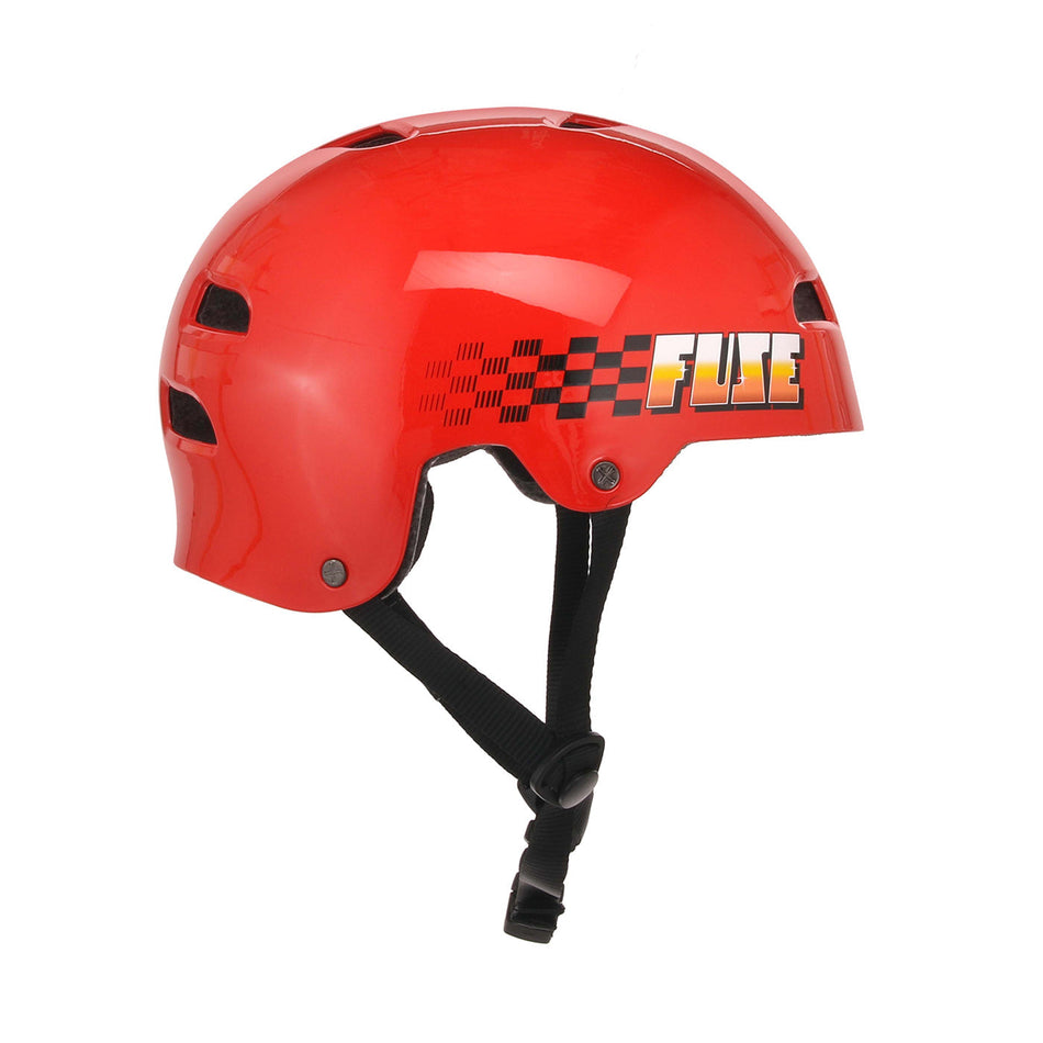 FUSE Alpha Helmet - Glossy Red Speedway