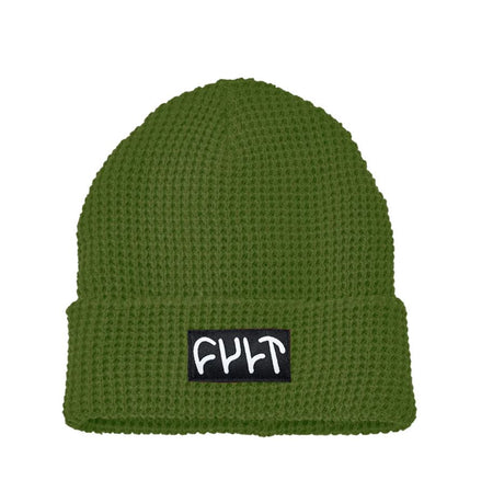 Cult Waffle Beanie - Green