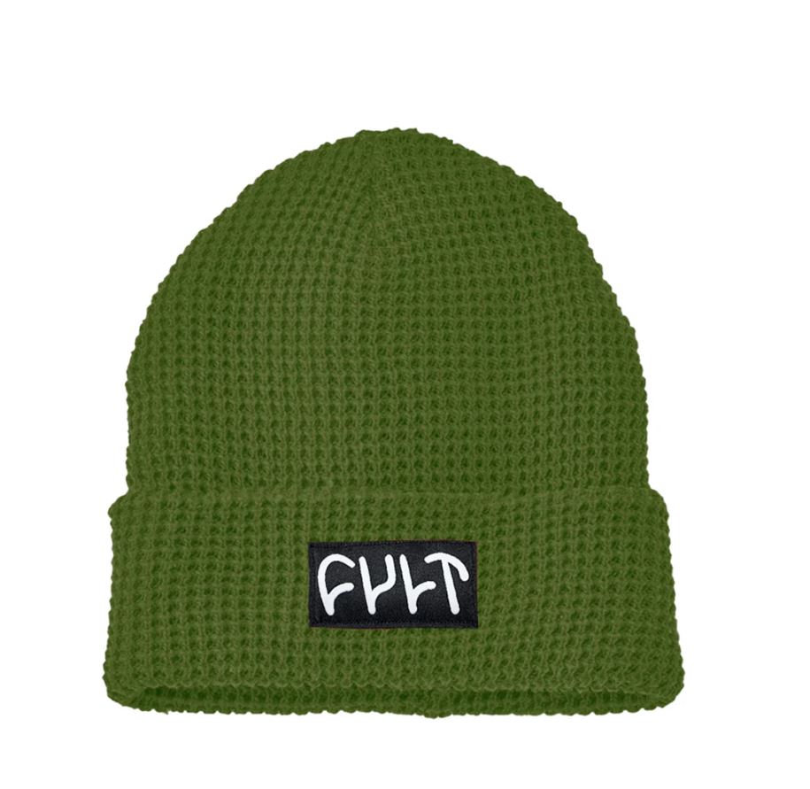 Cult Waffle Beanie - Green