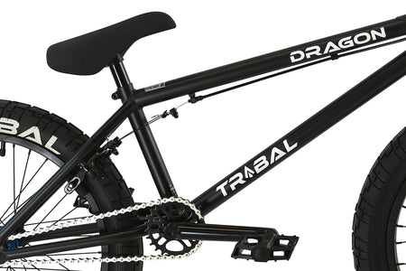 Tribal BMX Tribal Dragon 20" BMX - Matte Black With Blue parts