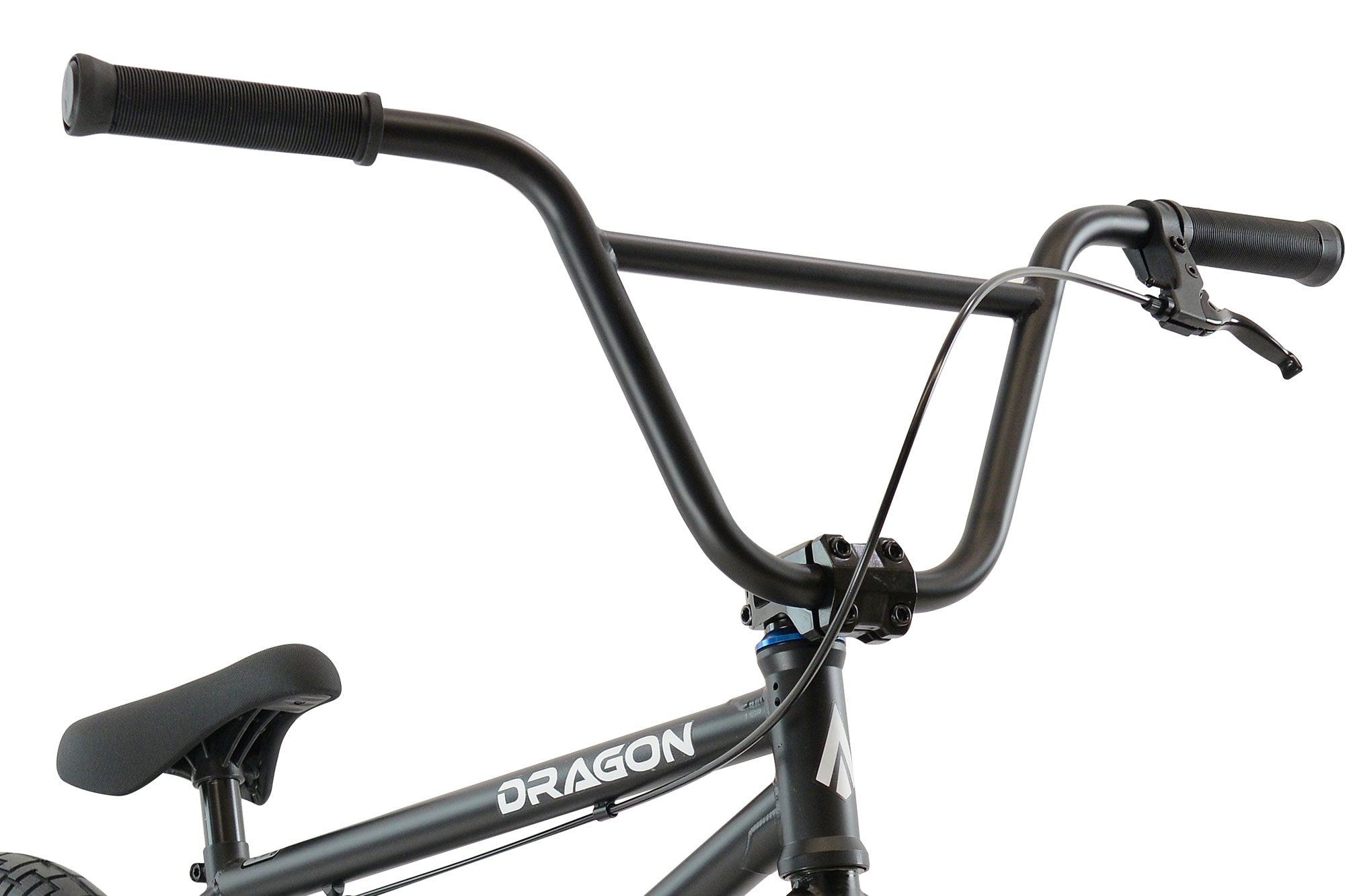Tribal BMX Tribal Dragon 20" BMX - Matte Black With Blue parts