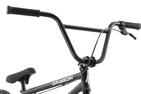Tribal BMX Tribal Dragon 20" BMX - Matte Black With Blue parts