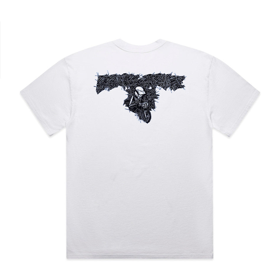 Cult x F#@king Awesome Nails Stamp T-shirt - White