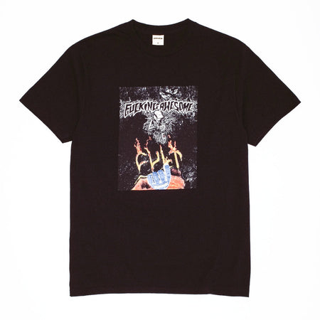 Cult x F#@king Awesome Poster T-shirt - Black