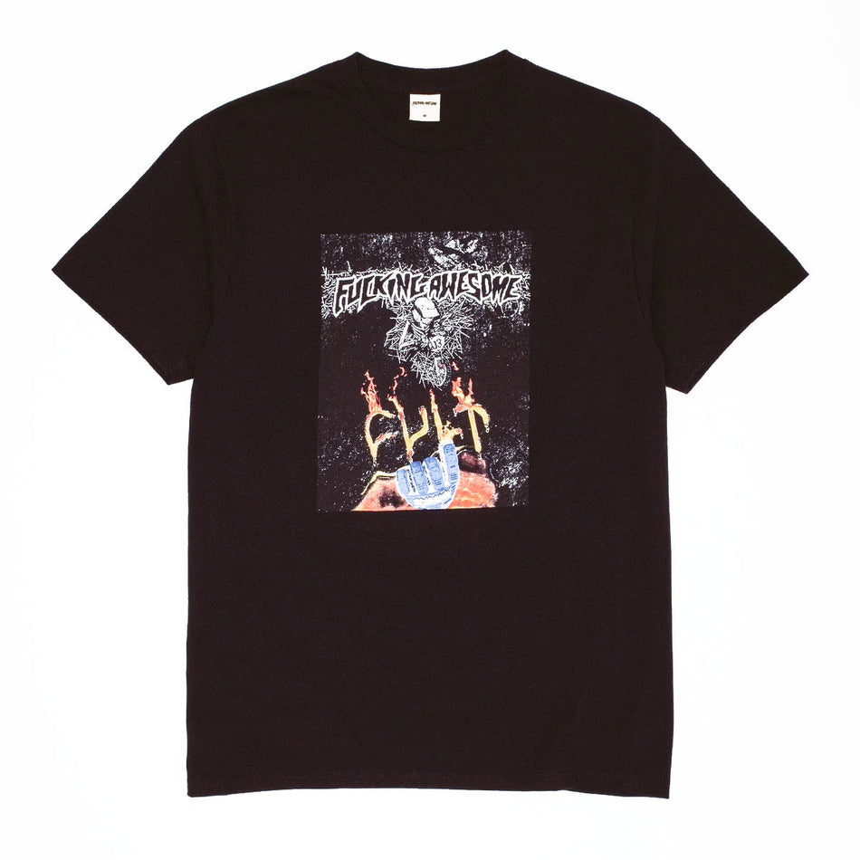 Cult x F#@king Awesome Poster T-shirt - Black