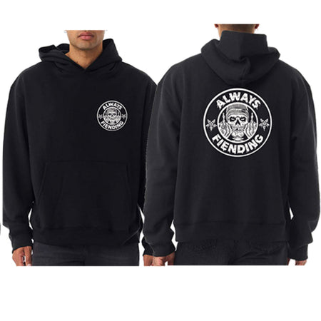 Fiend Always Fiending Hoodie - Black