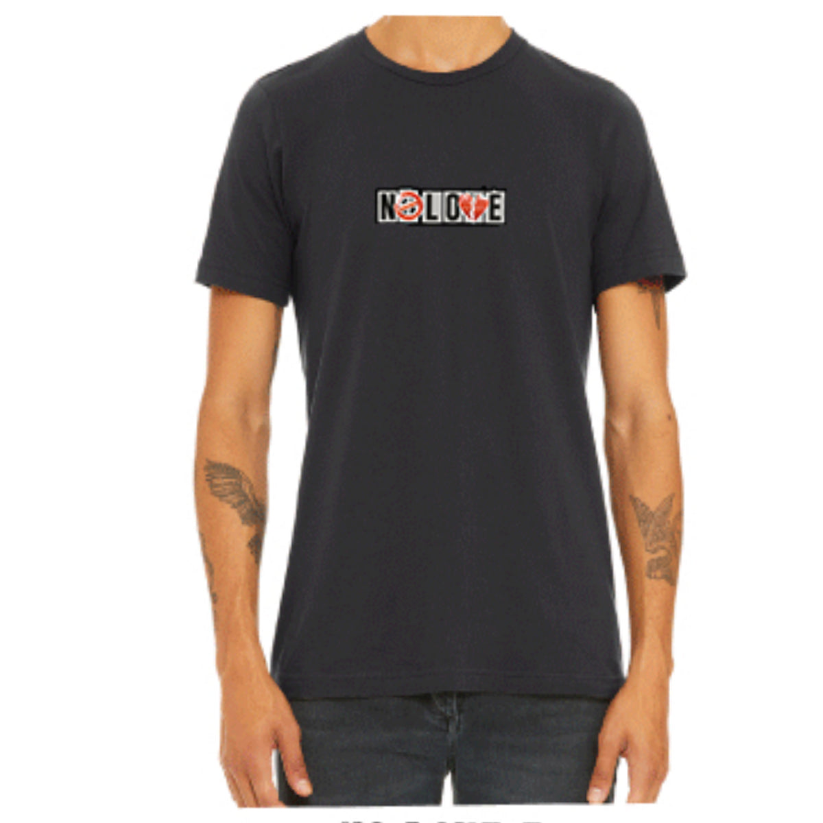 Fiend No Love T-Shirt Black