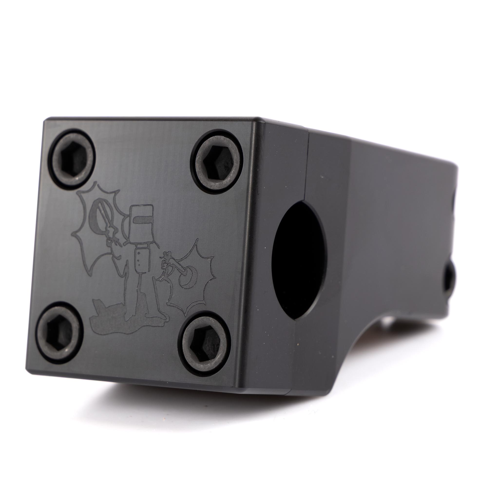 Fiend Mills Front Load Stem - Matt Black 50mm Reach