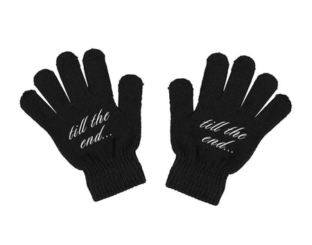 Cult Till The End Gloves - Black
