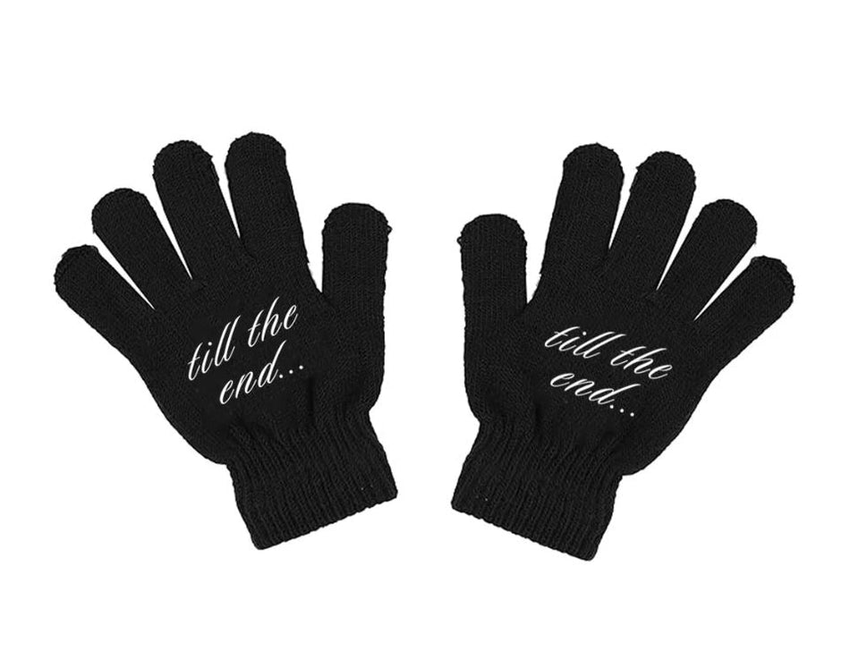 Cult Till The End Gloves - Black