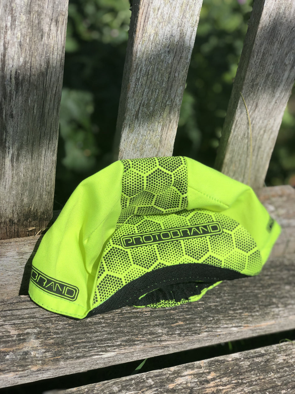 Cycling Cap Fluo Yellow