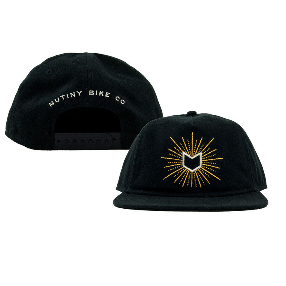 Mutiny Glow 5 Panel Cap - Black