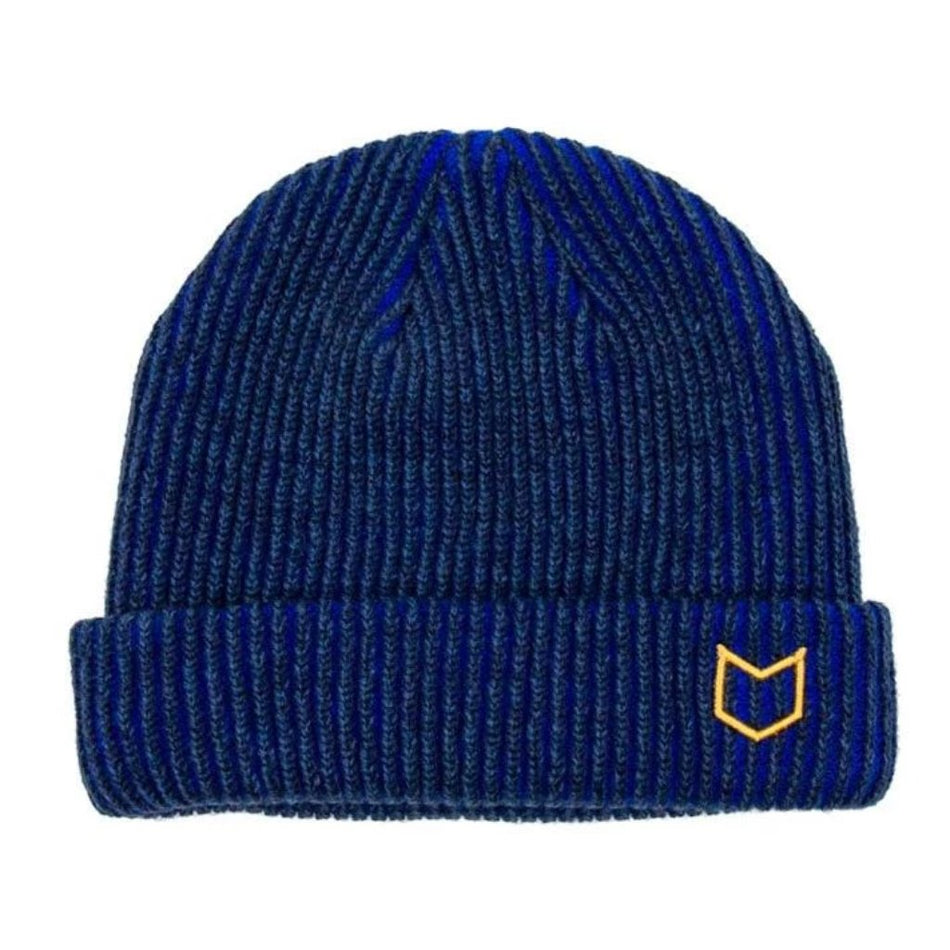Mutiny Badge Dock Beanie - Navy Blue