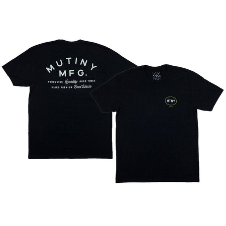 Mutiny MFG T-shirt - Black