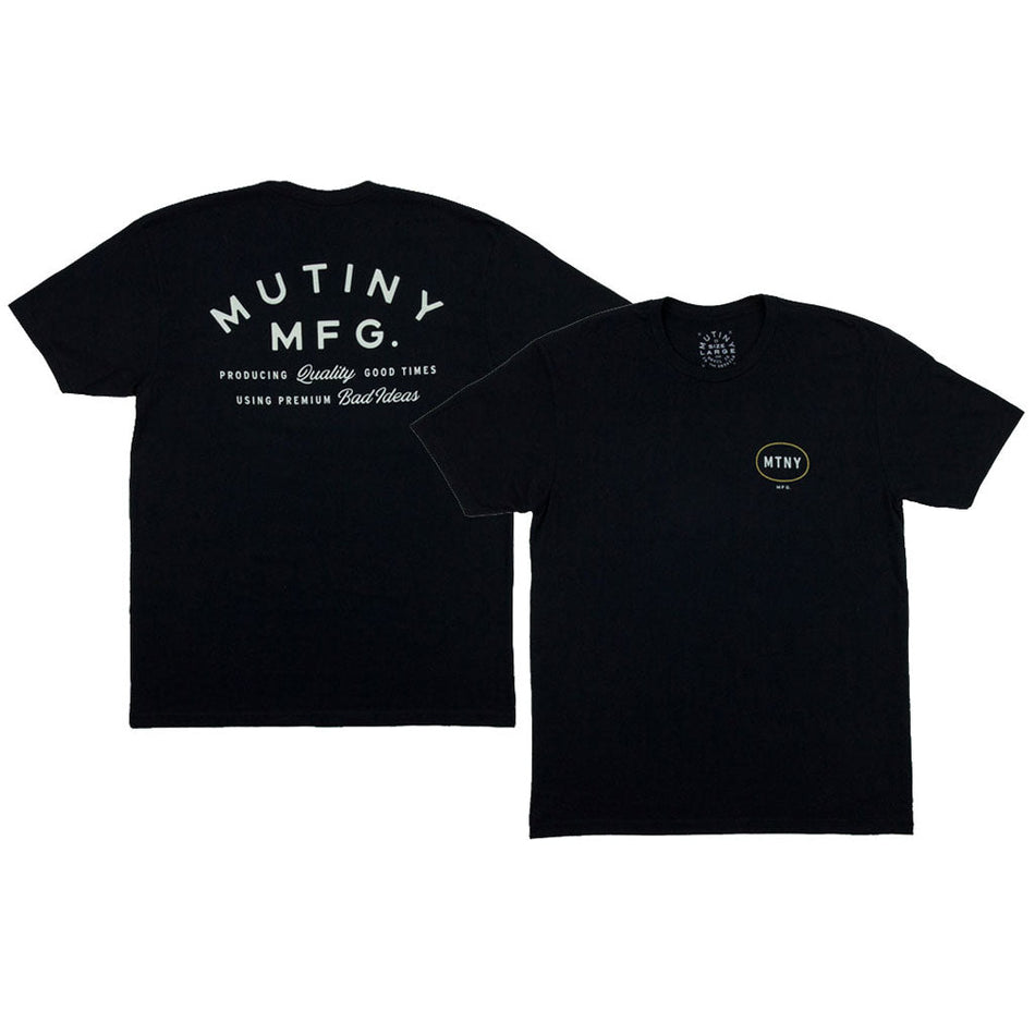 Mutiny MFG T-shirt - Black