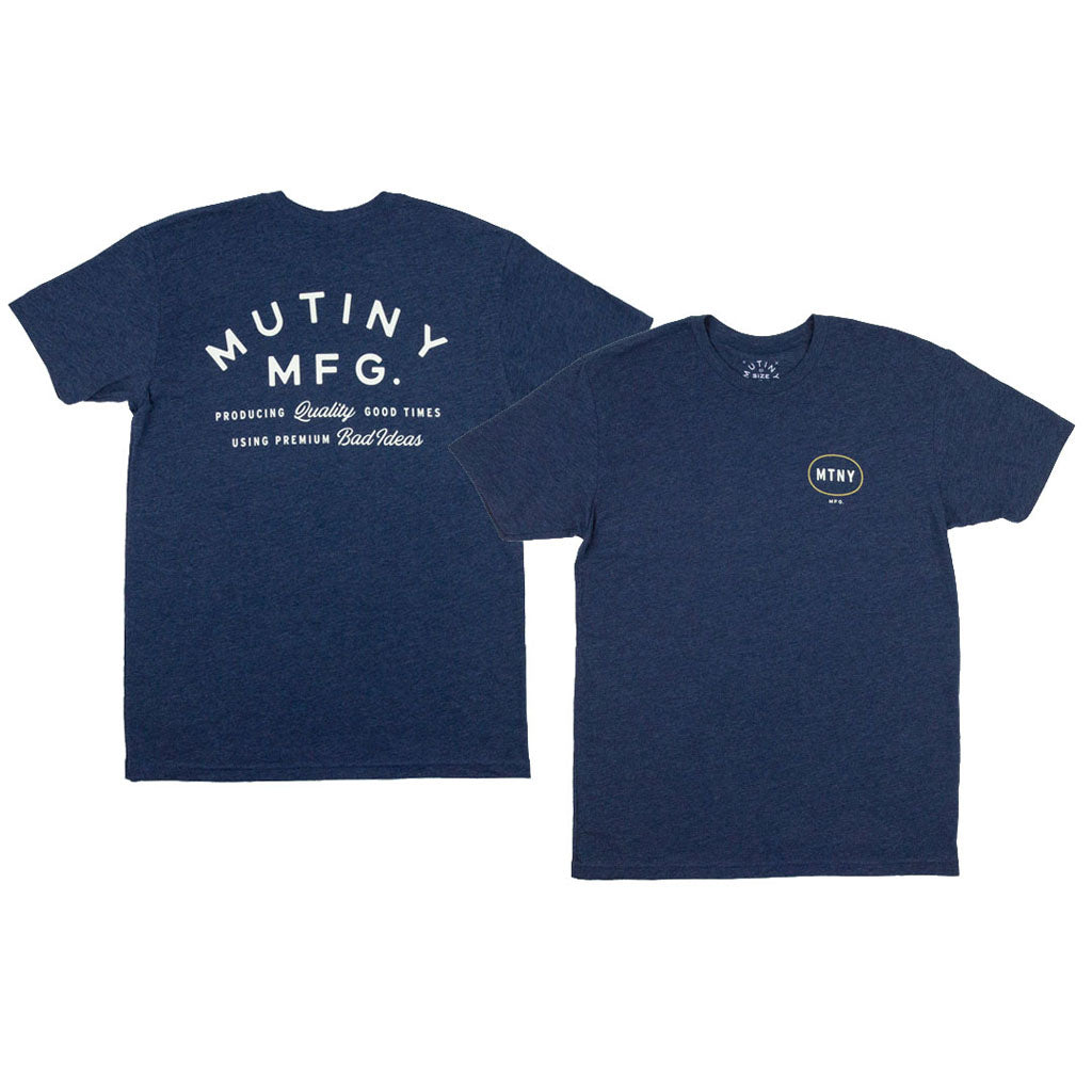 Mutiny MFG T-shirt - Navy Blue
