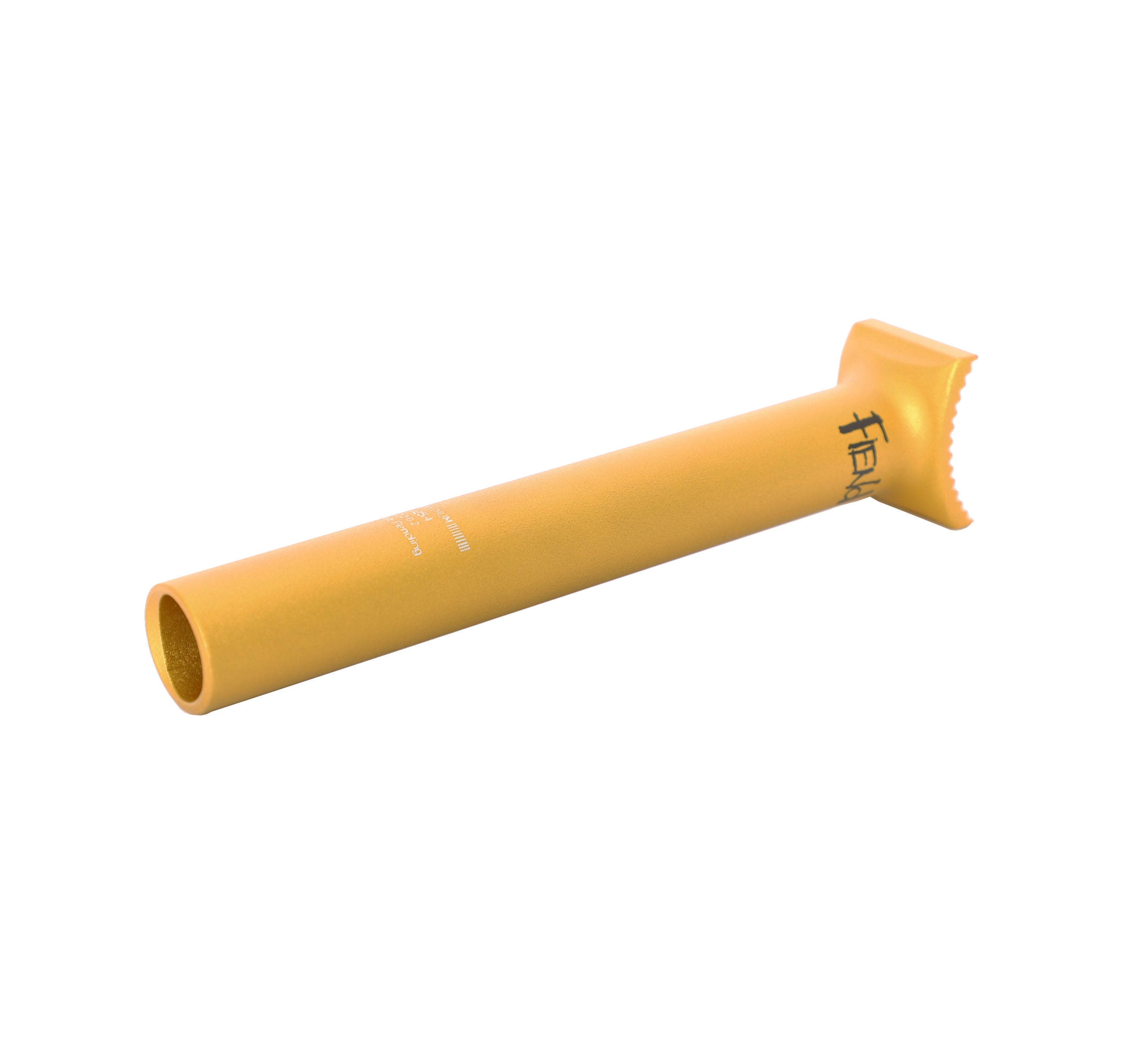 Fiend Pivotal Seat Post - Gold 25.4mm
