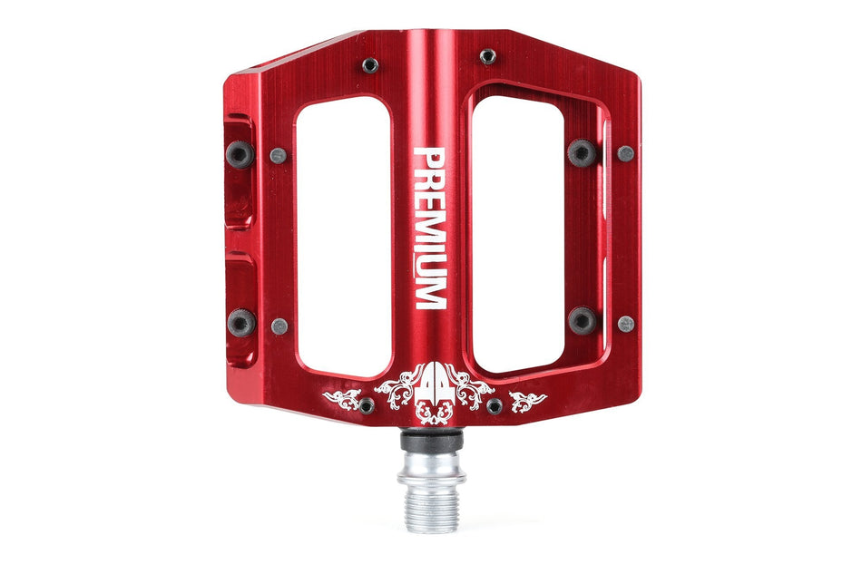 Premium Pedal PP Slim Alloy 9/16 Red SRP