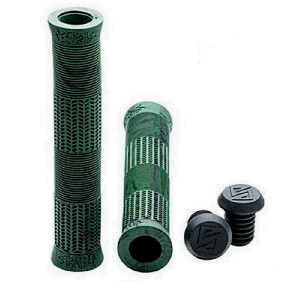 Stranger Quan Kraton Flangeless Grips - Green / Black