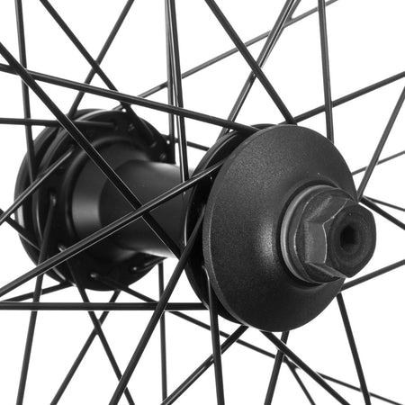 Stranger Crux V2 front hub Matt black 10mm (3/8")
