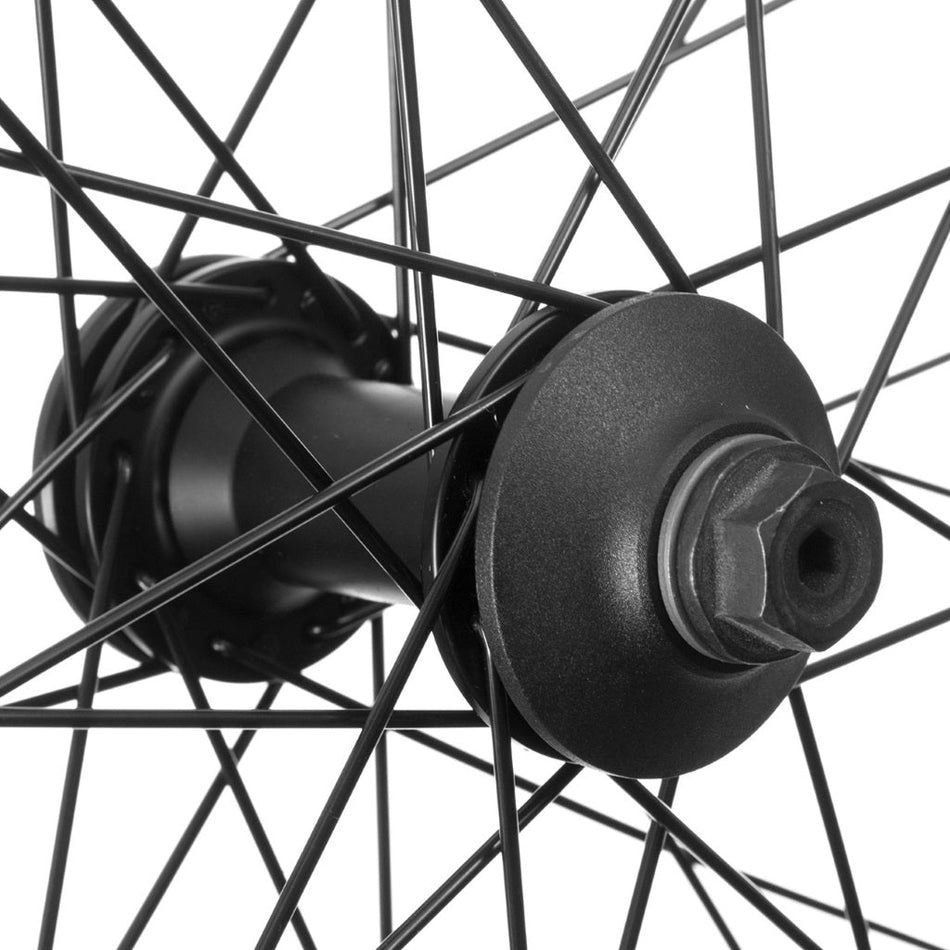 Stranger Crux V2 front hub Matt black 10mm (3/8")