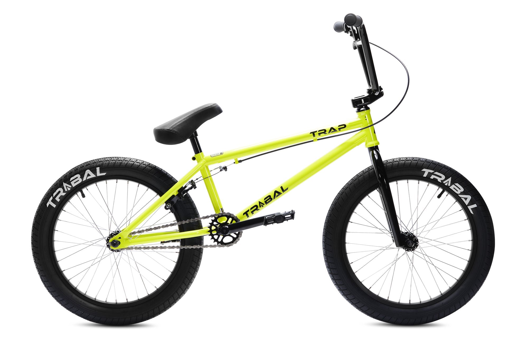 Tribal BMX Tribal Trap V2 20" BMX - Neon Yellow