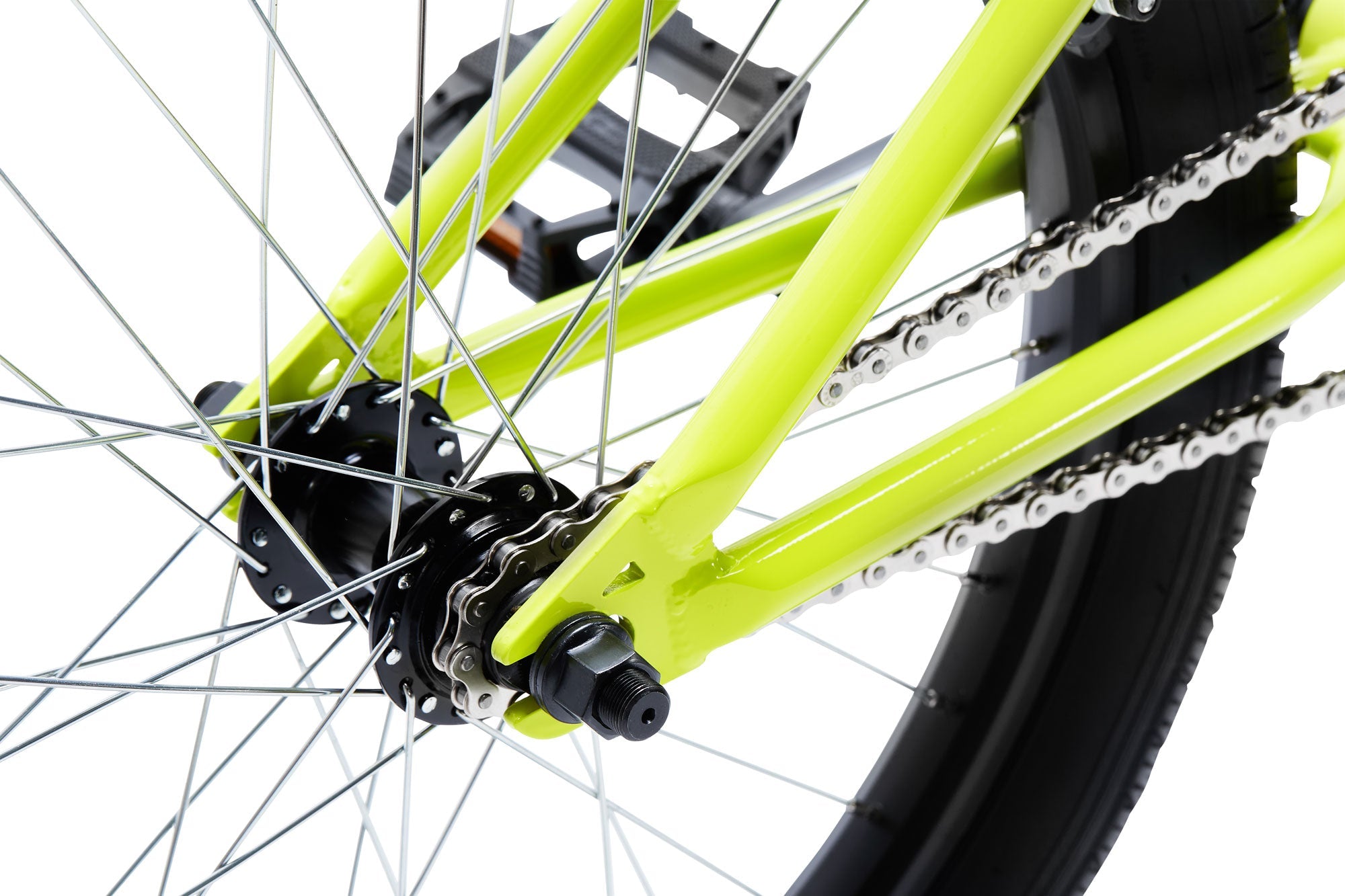Tribal BMX Tribal Trap V2 20" BMX - Neon Yellow
