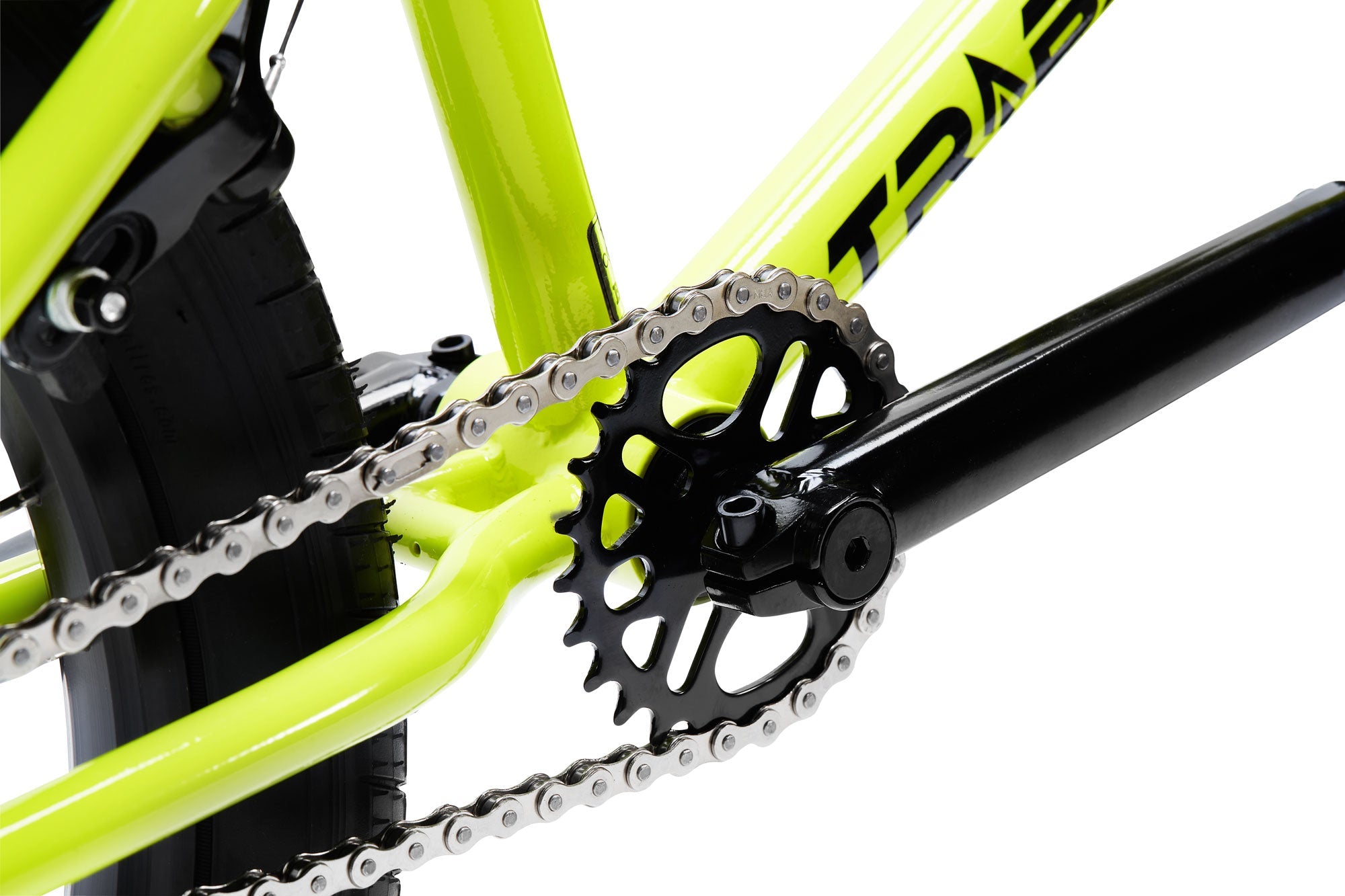 Tribal BMX Tribal Trap V2 20" BMX - Neon Yellow
