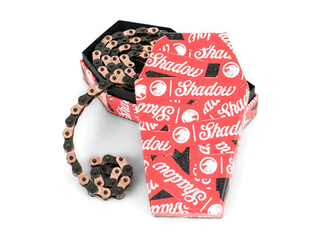 Shadow Interlock 1/8" V2 Chain - Copper / Black